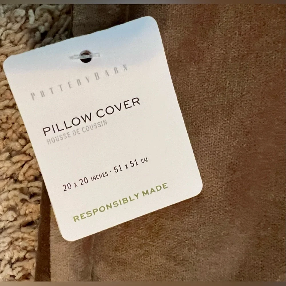 Pottery Barn Three Sequin Merry Christmas Pillow Covers - Picture 2 of 3